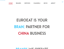 Tablet Screenshot of euroeat.com
